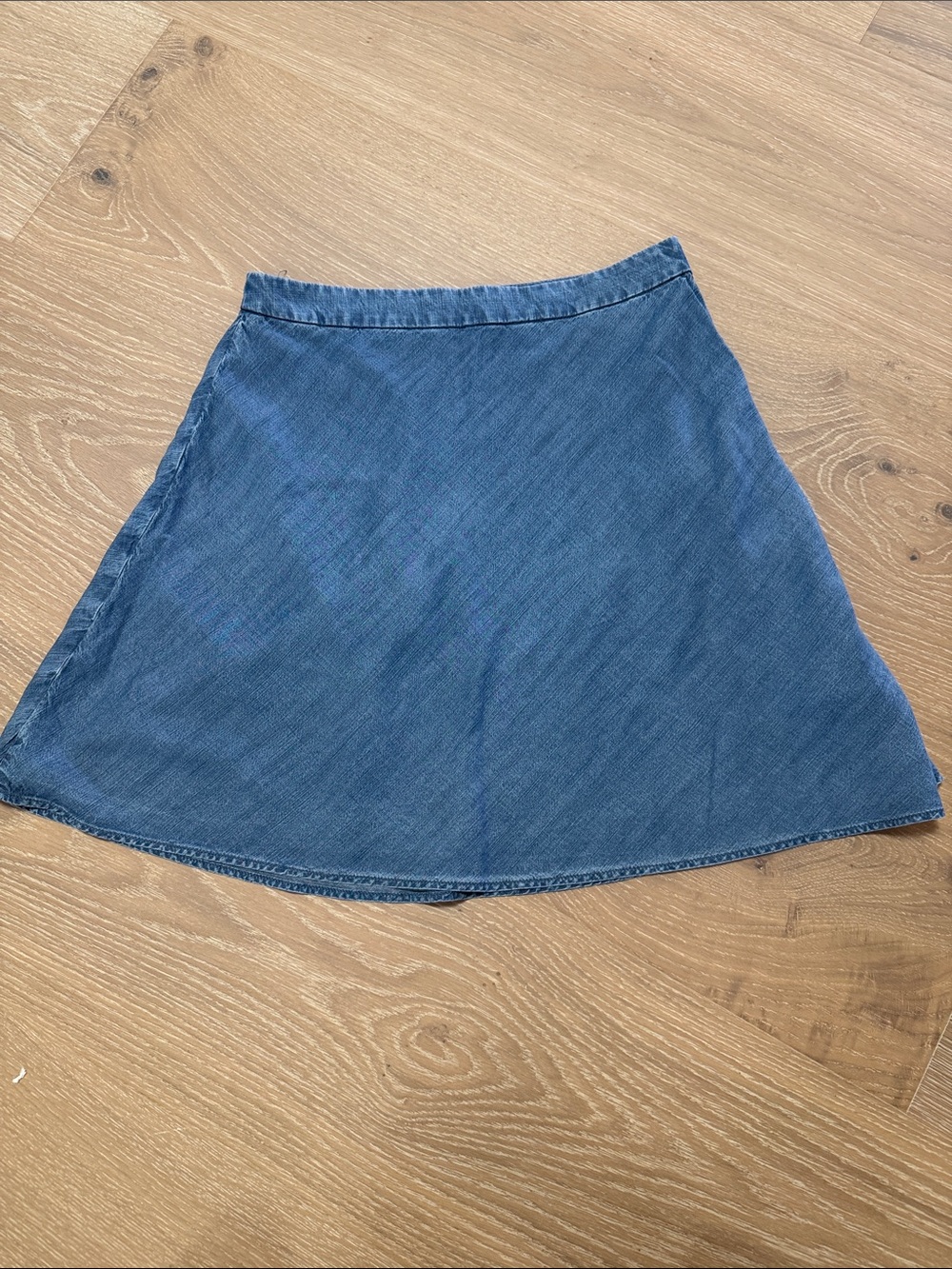GAP Denim Skater Mini Skirt - Blue